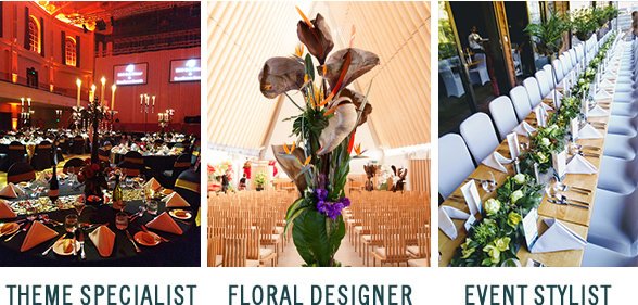 Theme Specialist, Floral Designer, Event Stylist